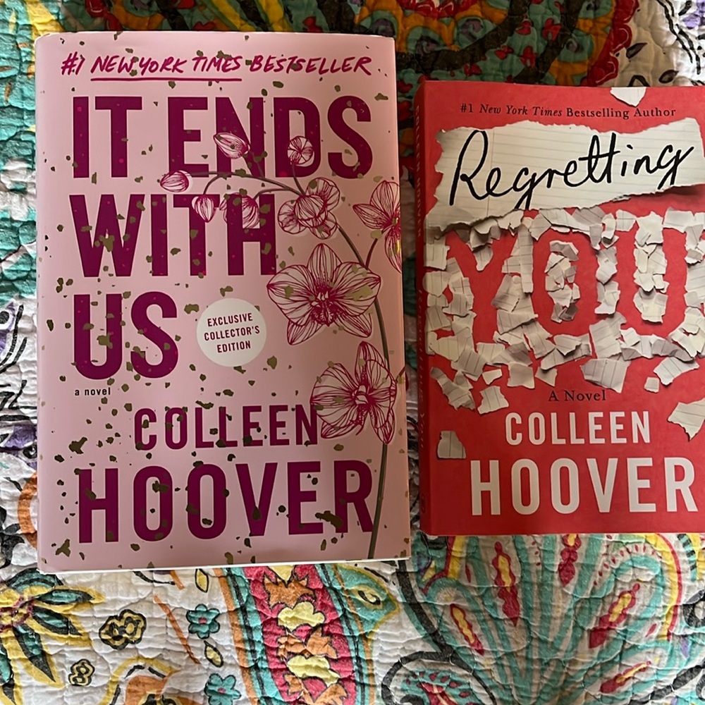 Two Colleen Hoover books